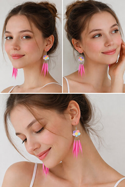 Boox99 Ebruli Tüy Küpe