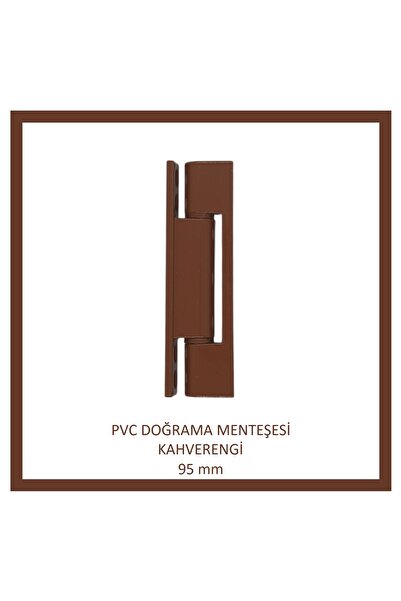 Adilon مفصلة خشب بي في سي، 095 مم، بني