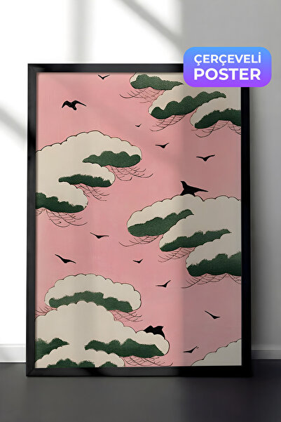 Postifull Crna slika u ramu, set postera i okvira, Bijutsu Sekai - Serija Pin...