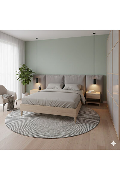 Zarif Home Cearșaf de pat elastic Ranforce King Size (Battal Size) - GREY