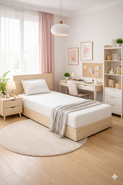 Zarif Home Yonk Life Набір простирадл з натуральної бавовни - на резинці, 100...