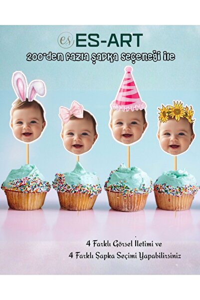 ES ENDÜSTRİYEL ÜRETİM Fotoğraflı Kürdan Süsler 10 Adet 90 507 842 28 58