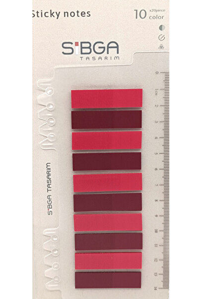 sibga tasarım Post-it colorat transparent Post-it Post-it. Semn de carte Semn...