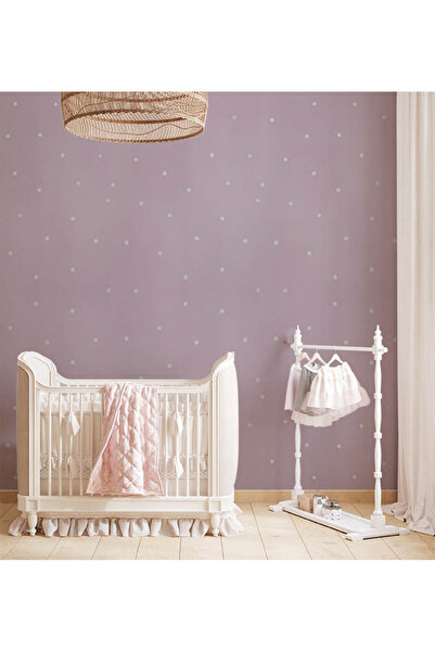 Genel Markalar Pembe Puantiyeli 16 M2 Duvar Kağıdı 10192