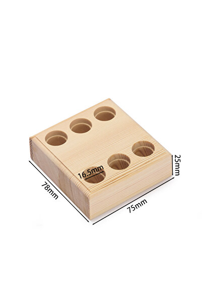 Choice 75x78mm 1pc Wooden Pliers Storge Holder Craft Tool Holder for Storing ...