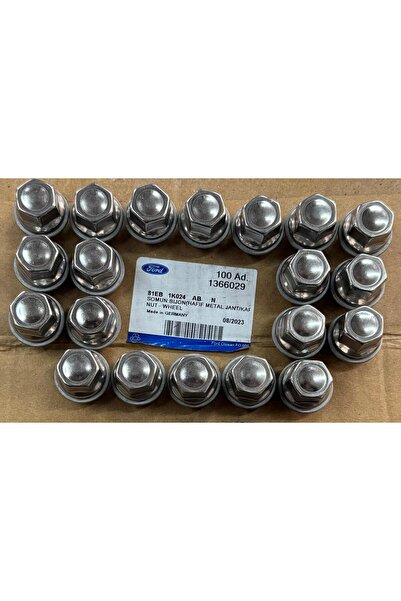 OEM Focus-Fiesta-Mondeo-C-Max-B-Max Nikelajlı Paslanmaz Çelik Bijon Somunu 20...