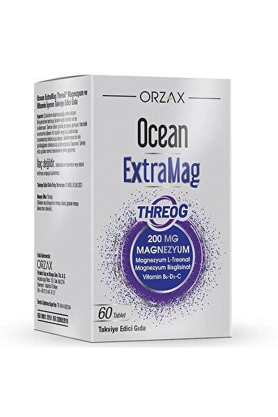 Ocean Extramag Threog Takviye Edici Gıda 60 Tablet