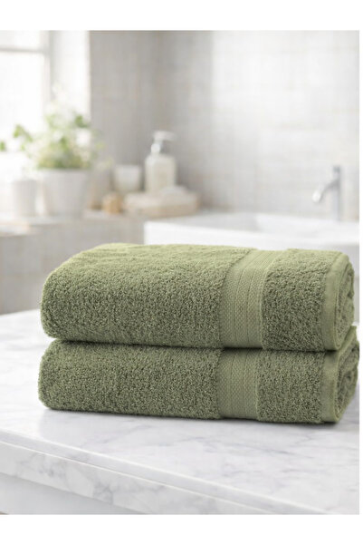 LİNDENİ HOME Bath Towel Sports Towel Hand and Face Towel 100% Cotton 2 Pieces...