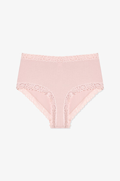 Penti Dusty Rose Comfy Cotton High Waist Slip Panties