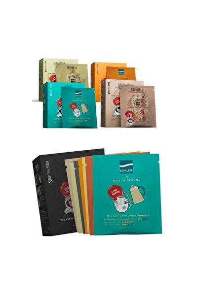 Schiller Mix Pack of 4 and 8 - Open Brew Inner Filter Coffee