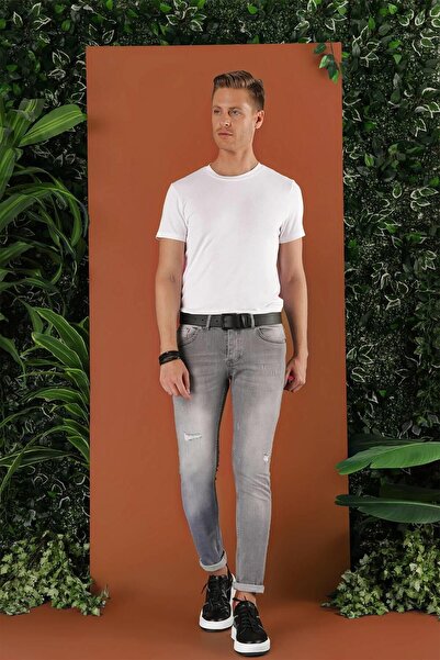 Efor DENİM PNT 109 Gri Jean Pantolon
