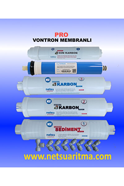 netsu arıtma -Premium +Nsf +Vontron Membran,Tüm Kapalı Kasa Su Arıtma Cihazı ...