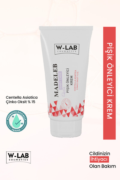 W-Lab Kozmetik W Lab Madeleb Pişik Önleyici Krem 75 ml