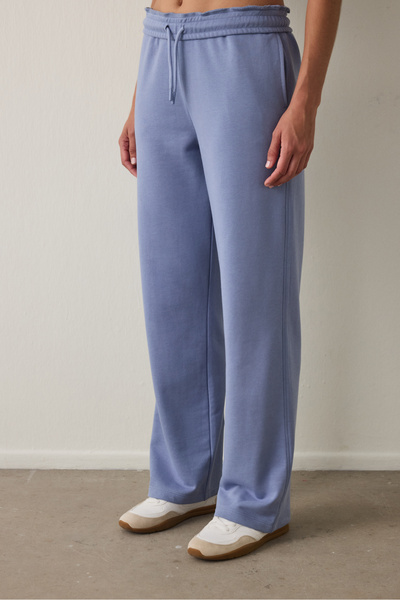 Penti Indigo Foldable Binding Detailed Oversize Sweatpants