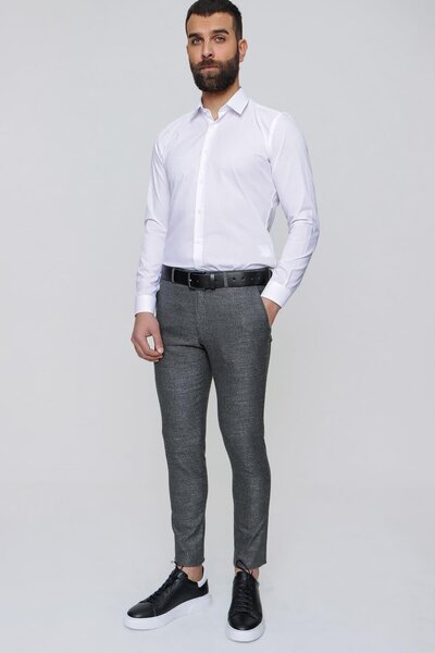 Efor P 1090 Slim Fit Siyah Spor Pantolon