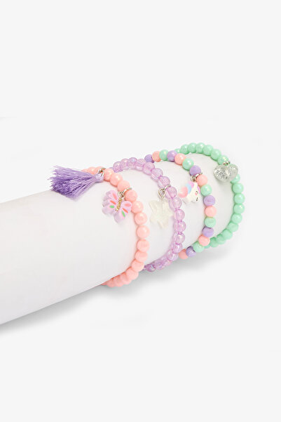 Penti Set de 4 brățări colorate pentru fete