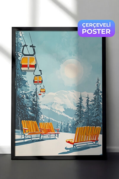 Postifull Slika u crnom okviru, set postera i okvira, serija "Novogodišnja ud...