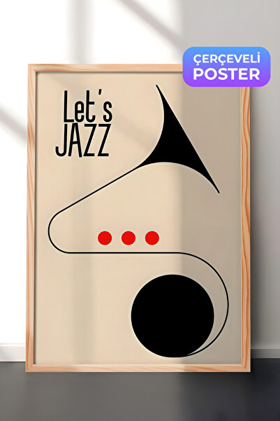 Postifull Slika u drvenom okviru, Let's Jazz - 2, Kuhinjska slika iz serije C...