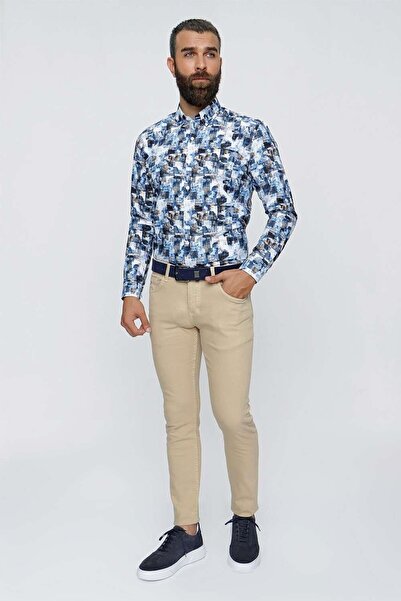 Efor 098 Bej Jean Pantolon