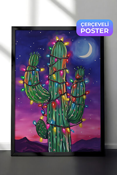 Postifull Crna uokvirena slika, set postera i okvira, serija za novogodišnju ...