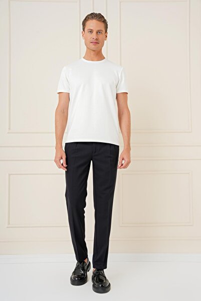 Efor P 1164 Slim Fit Siyah Klasik Pantolon