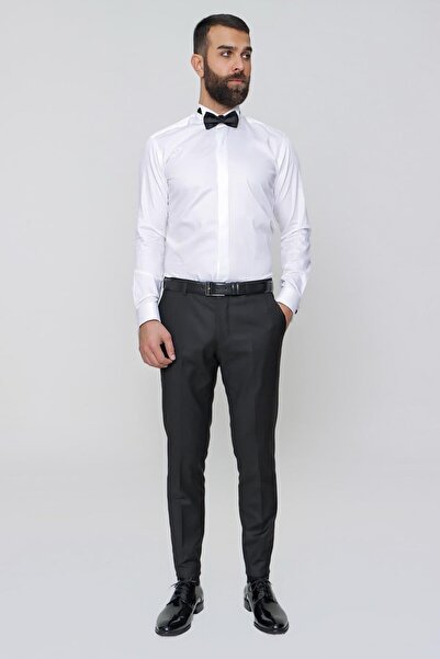 Efor P 1092 Slim Fit Siyah Spor Pantolon