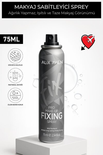 Alix Avien Makyaj Sabitleyici Sprey - Make Up Fixing Spray 75 ML
