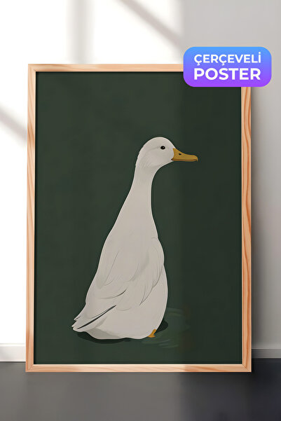 Postifull Slika u drvenom okviru, Glupa guska, Kuhinjska drvena slika iz seri...