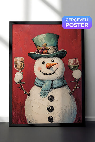 Postifull Slika u crnom okviru, set postera i okvira, serija za novogodišnju ...