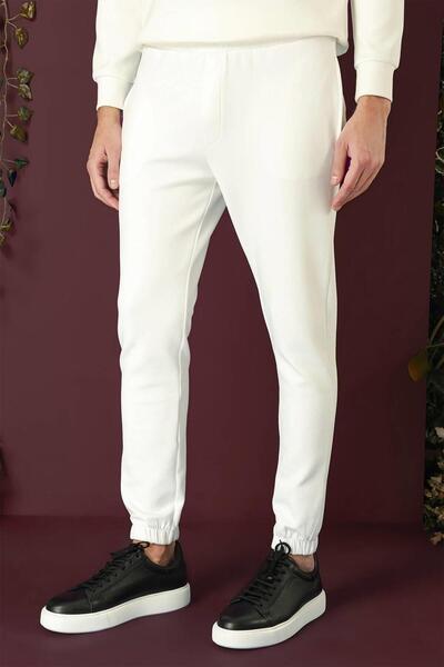 Efor P 1140 Slim Fit Ekru Spor Pantolon