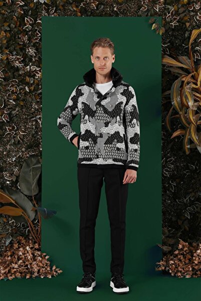 Efor 01 Slim Fit Siyah Spor Kaban