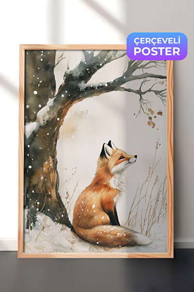 Postifull Slika u drvenom okviru, set postera i okvira, serija za novogodišnj...