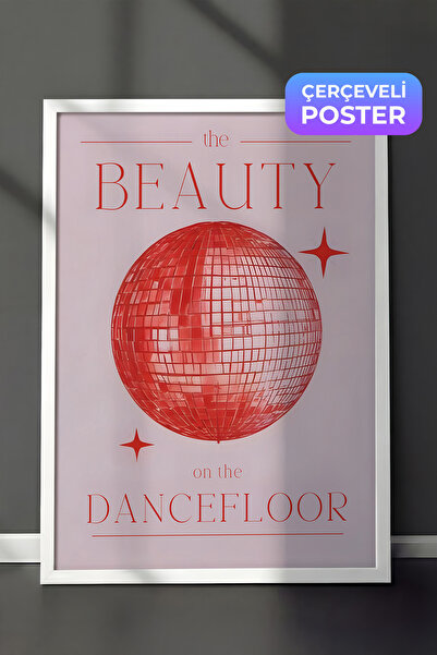 Postifull Slika u beloj ramu, Lepota na plesnom podijumu, Serija komfora, Sli...