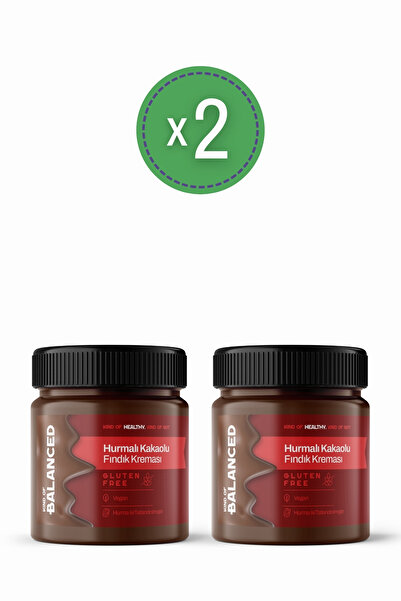 Kind Of Balanced Hurmalı Kakaolu Fındık Kreması (Şekersiz, Katkısız) 200 gr x...