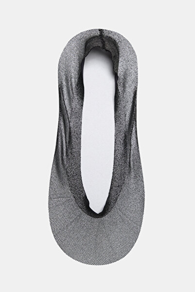 Penti Черни лъскави прозрачни балеринки чорапи