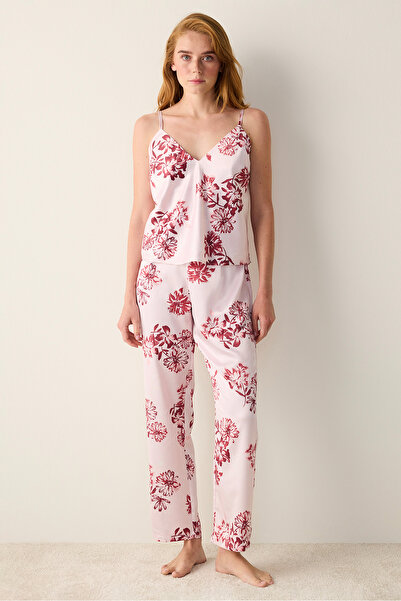 Penti Naya Satin Pink Tank Top