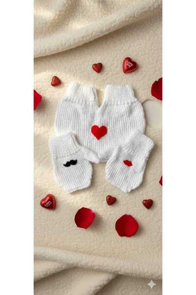 Handmade Elegance Sevgili Eldiveni-Aşk Eldiveni-Sevgililer Günü Hediye-14 Şubat