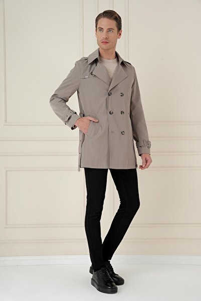 Efor TRENÇKOT 04 Bej Pardösü