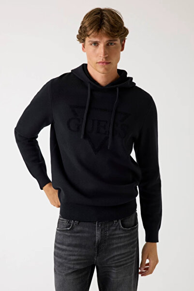 Guess Joby Men's Black Sweatshirt M5Br18Z0470-Jblk