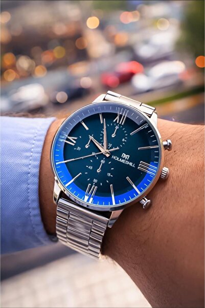 holmes hill Çelik Kordonlu Erkek Kol Saati