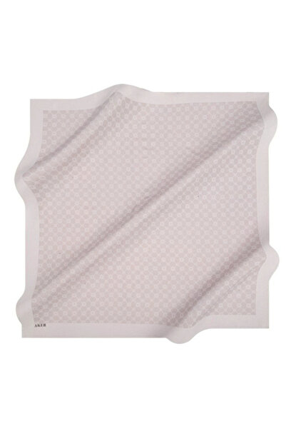 Aker وشاح مونوغرام أنيق 1090500-991