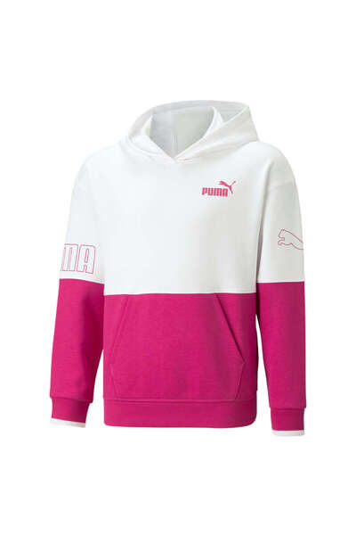 Puma Hanorac cu glugă pentru tineret Power Color Block