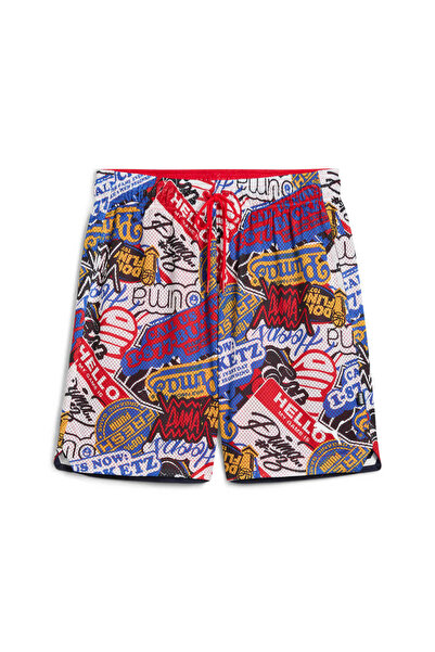 Puma Ανδρικό σορτς HooperHOTLINE με τύπωμα 7'