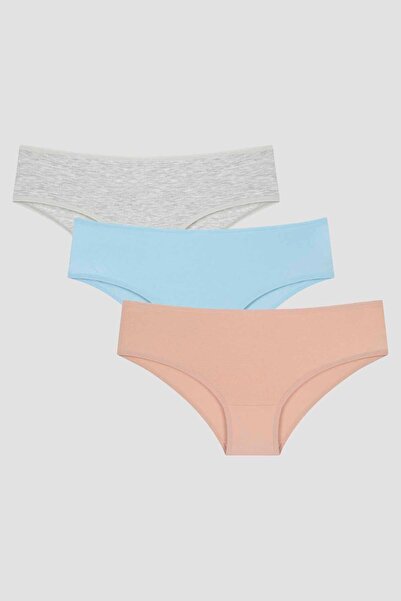 Penti Cloud Cover Colors Soft Slip 3 συσκευασιών