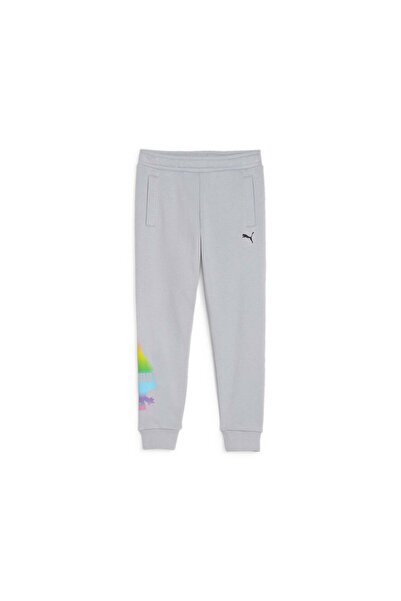 Puma X Trolls chlapecké šedé tepláky