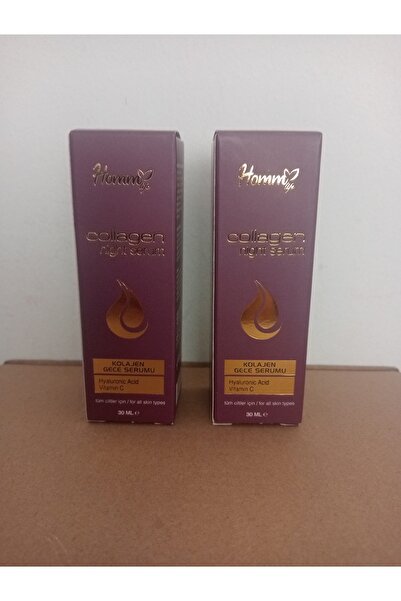 Homm Bitkisel HOMM LIFE KOLAJEN GECE SERUMU 30 ML X 2'Lİ
