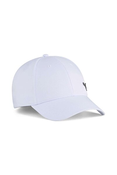 Puma Essentials Metal Cap Bb Pălărie albă unisex în stil casual 02599407