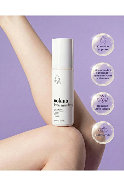 Nolana Hydreamer Body Lotion | Hafif-Komedon Yapmayan Vucut Losyonu