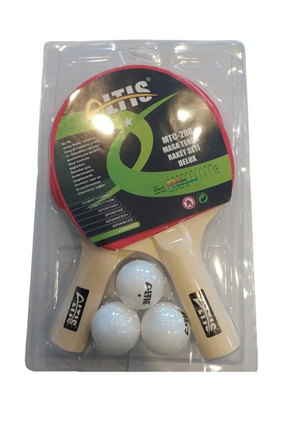 ALTIS MTC200 ТЕНІСНИЙ РАКЕТНИЙ НАБІР DELUX 2 РАКЕТИ 3 М'ЯЧІ 1 ЗІРКА В УПАКОВЦІ