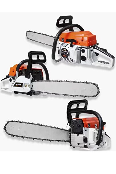 GATOR Benzinli Testere Bıçkı Ağaç Kesme Motoru 52cc 52 Cm Pala Yedek Zincir S...